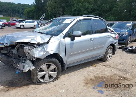 2016 Subaru Forester 2.5I Premium from USA, damaged, VIN JF2SJAFC7GH448097
